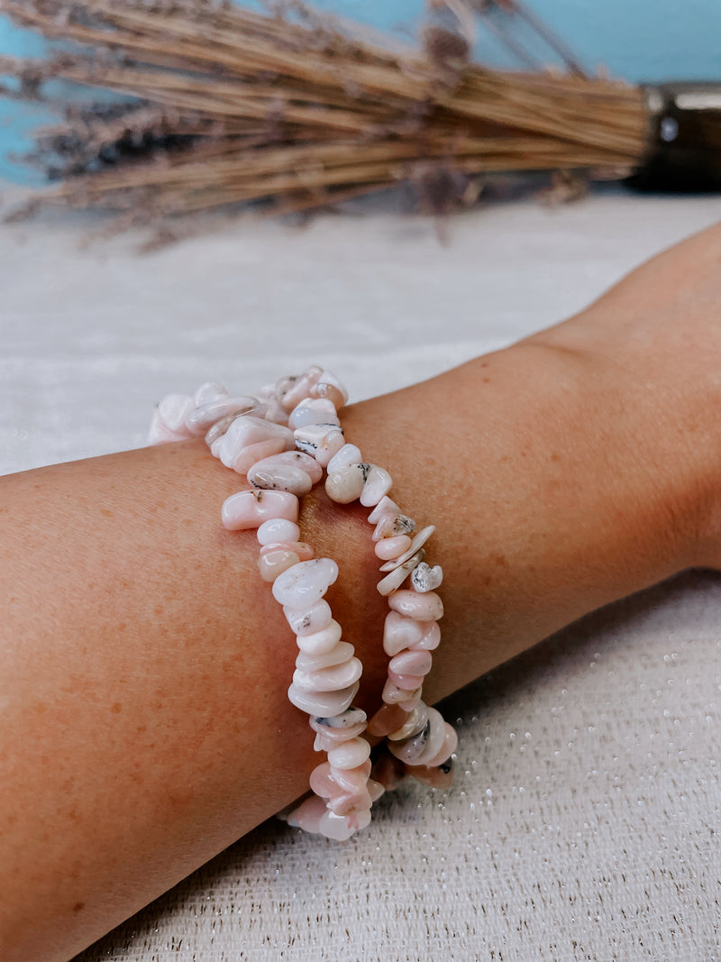 Pink Opal Bracelet