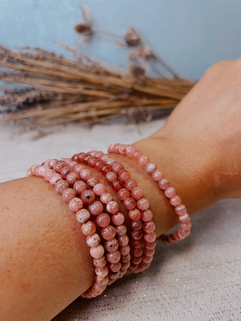 Rhodochrocite Bracelets