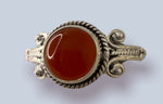 Carnelian Sterling Silver Rings