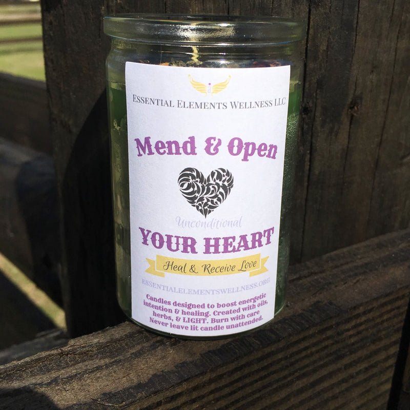 Mend and Open Your Heart Candle