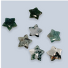 Moss Agate Star. Metaphysical and spiritual crystal gem stones rooted in Melbourne, Florida – Each product carries the natural essence of Brevard County’s sun, sea, sand, and soil. Essential Elements Wellness 