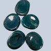 Moss Agate Worry. Metaphysical and spiritual crystal gem stones rooted in Melbourne, Florida – Each product carries the natural essence of Brevard County’s sun, sea, sand, and soil. Essential Elements Wellness 