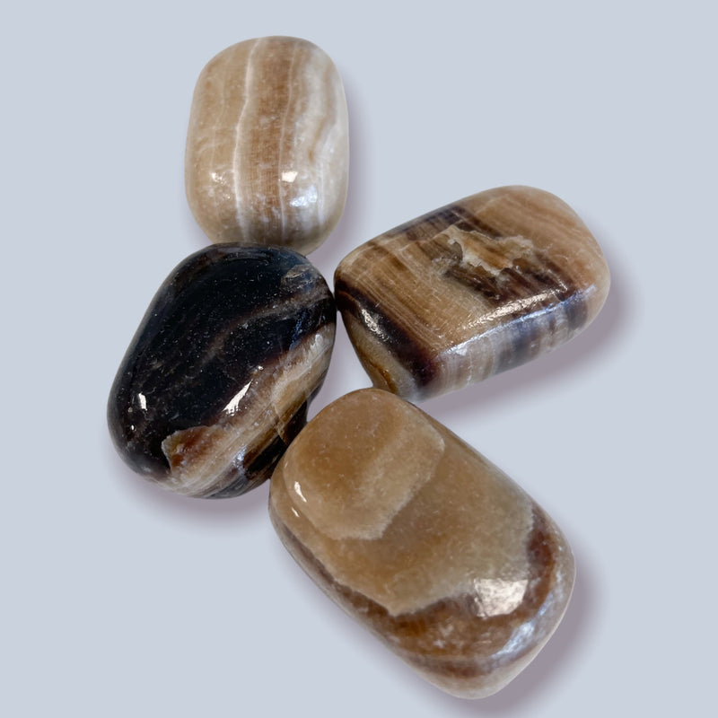 Chocolate Calcite Stones