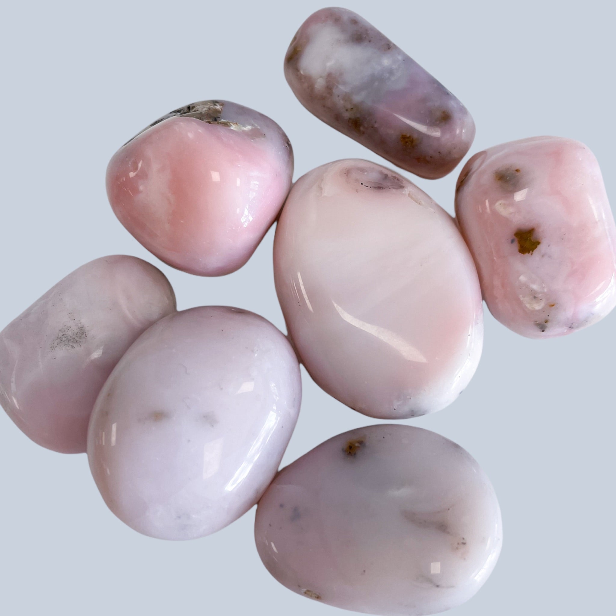 Pink Opal (tumbled) Pink Opal (tumbled)