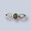 Moldavite Sterling Silver Rings (Size 9 &10)
