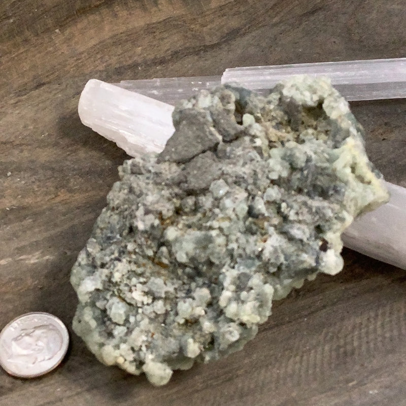 prehnite is a stone that sends comfort to the heart and emotional body