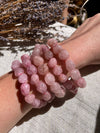 Strawberry Calcite 10mm Nugget Bracelet