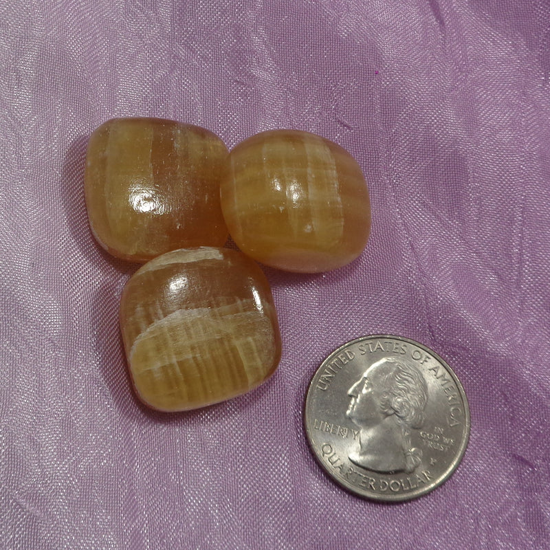 Honey Calcite Stones