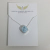 Larimar Sterling Silver Pendants