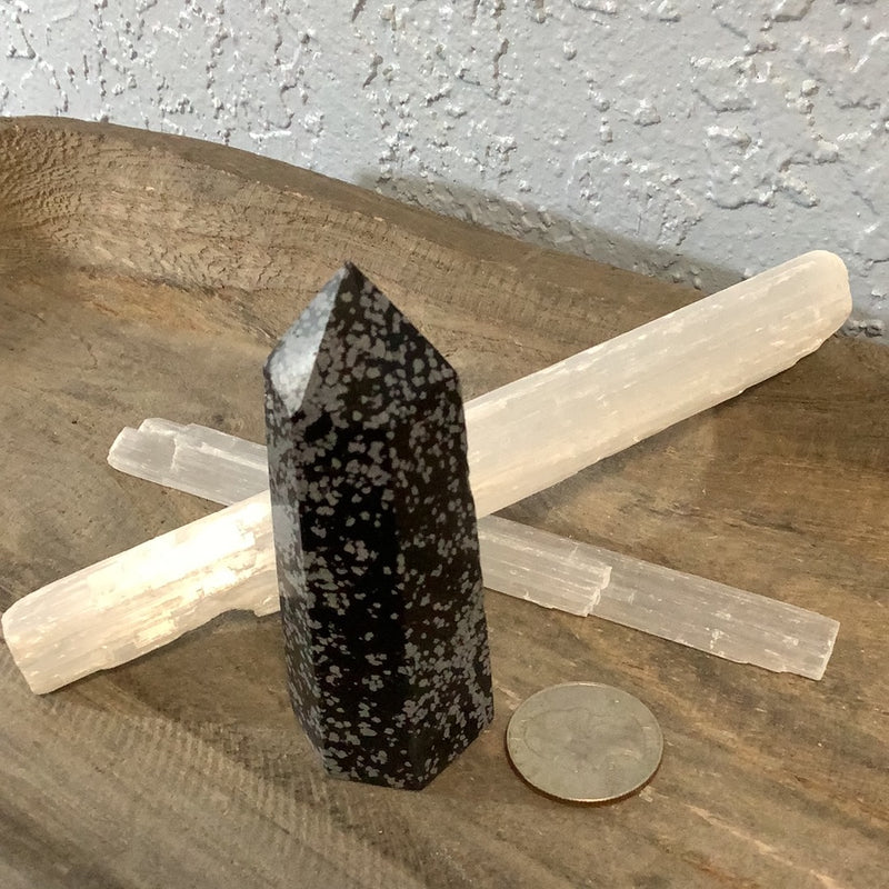 Snowflake Obsidian Specimen