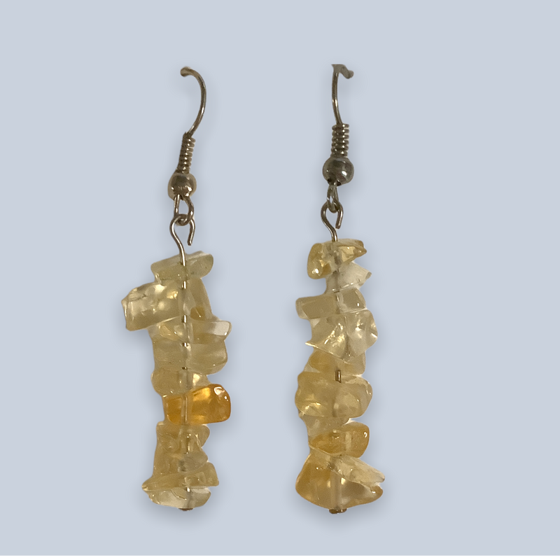 Citrine Sterling Silver Earrings