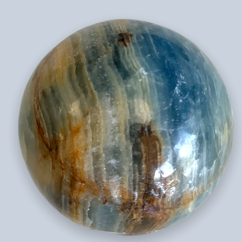 Blue Onyx Specimen