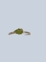 Peridot Sterling Silver Ring (Sizes 4-8)