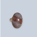 Lepidolite Sterling Silver Ring (Size 7-10)