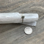 Moldavite Sterling Silver Ring (7.5)