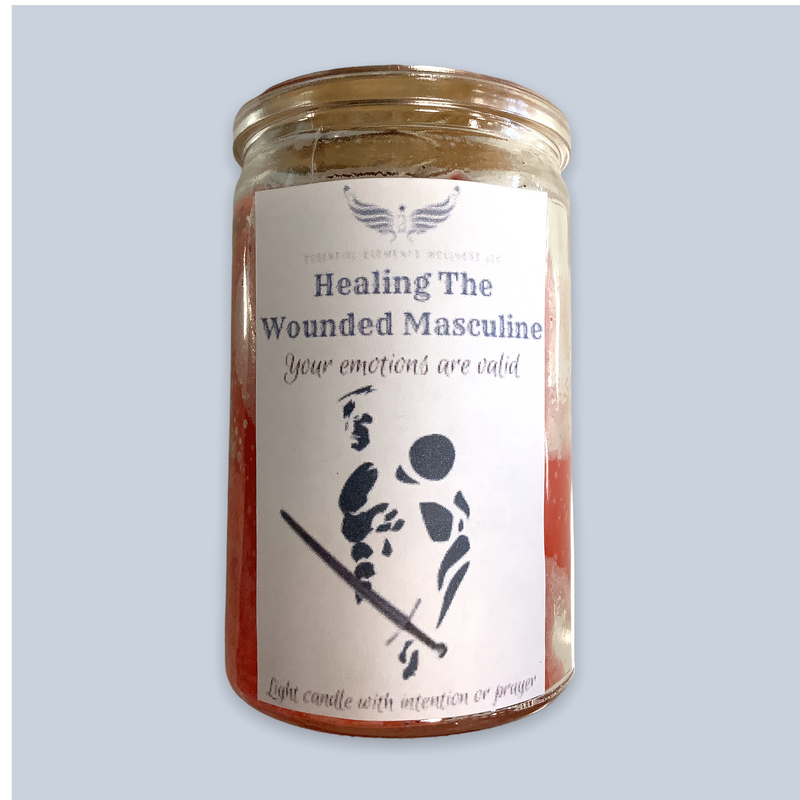 Healing the Wounded Masculine Candle