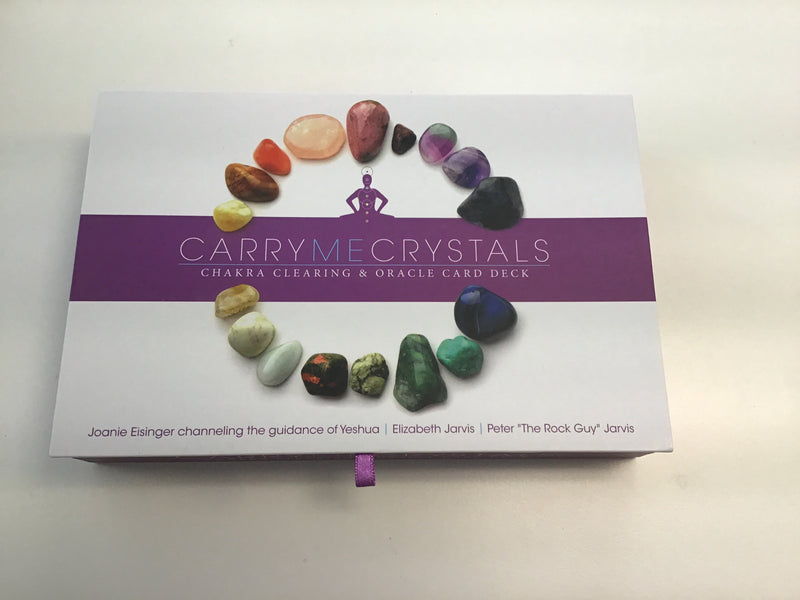 Carry me crystals: Chakra clearing and oracle card deck