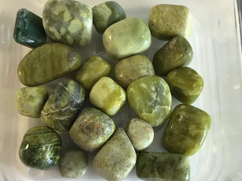 Serpentine Tumble Stone