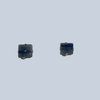 Kyanite sterling silver studs