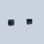 Kyanite sterling silver studs