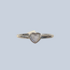 Rainbow Moonstone Sterling Silver Rings (Size 7-11)