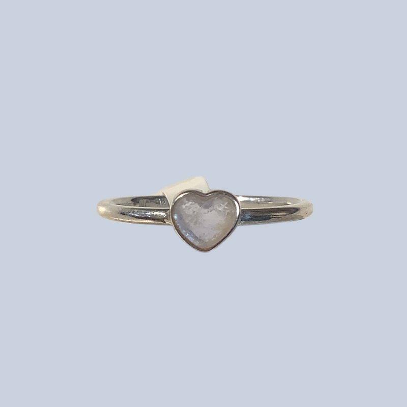 Rainbow Moonstone Sterling Silver Rings (Size 7-11)