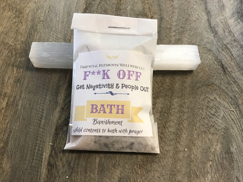 F**k off bath