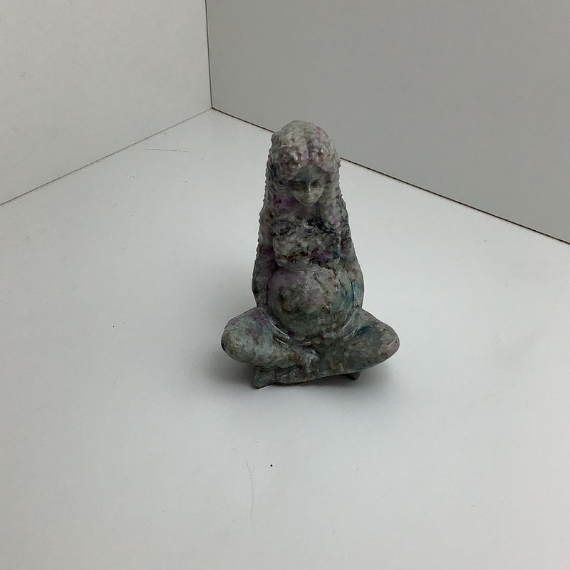 Ruby Kyanite Specimen