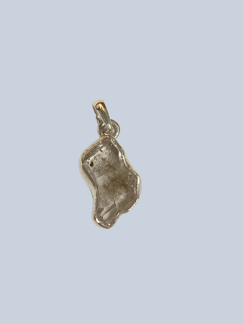 Herkimer Sterling Silver Pendant