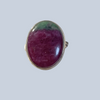 Ruby Zoisite Sterling Silver Rings (Size 6 - 8)