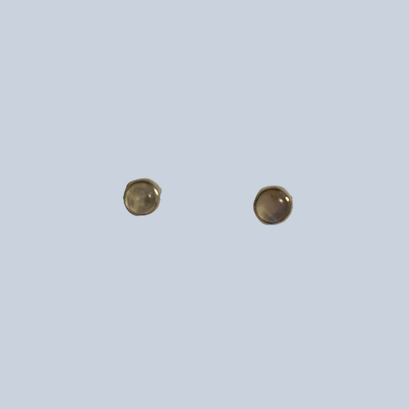 Labradorite Sterling Silver Studs