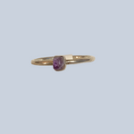 Amethyst Sterling Silver Rings (Sizes 9 & 11)