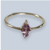 Amethyst Sterling Silver Rings (Sizes 9 - 10)
