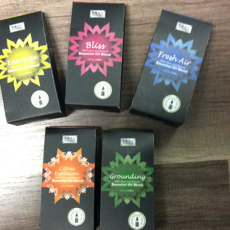 Soul Sticks Essential Oil Blends