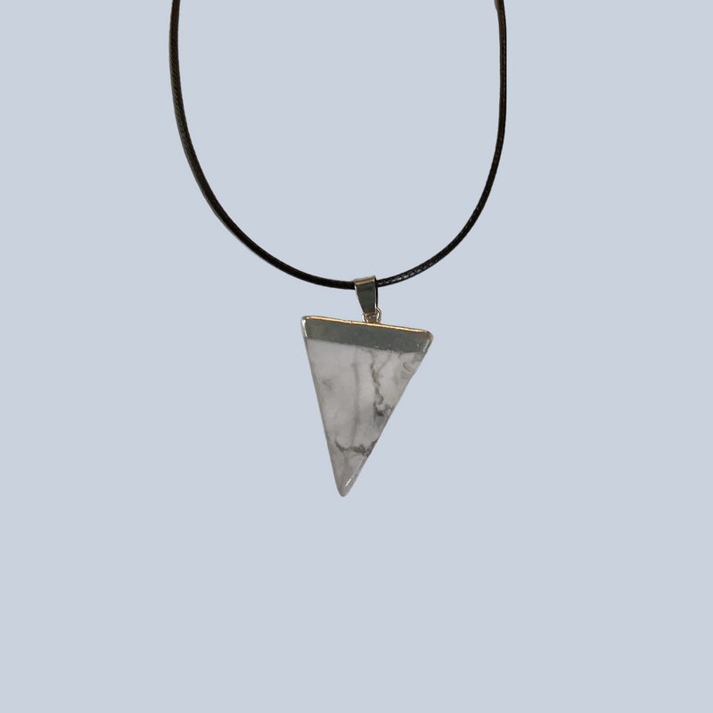 Triangle Crystal Pendant