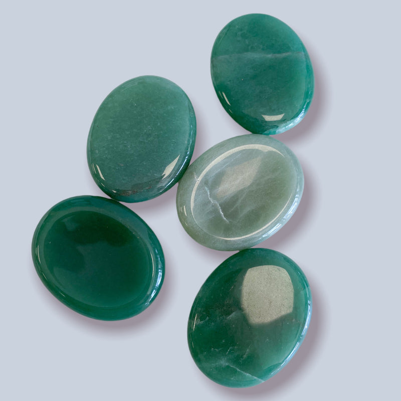 Green Aventurine Palm stone