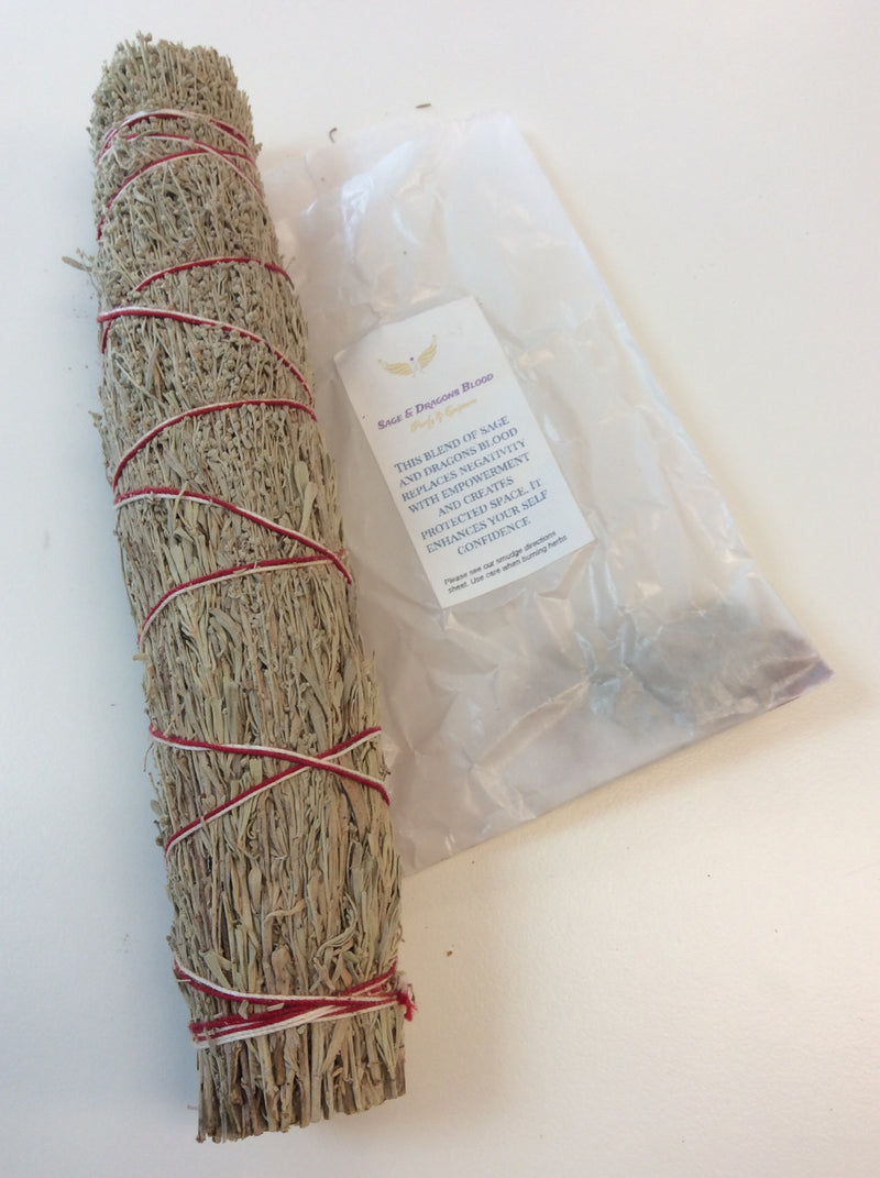 Sage & Dragons Blood Smudges