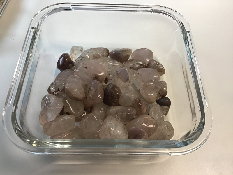 Lithium quartz tumbled