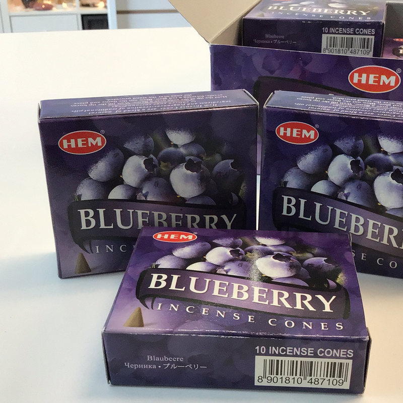 Hem Blueberry Incense Cones