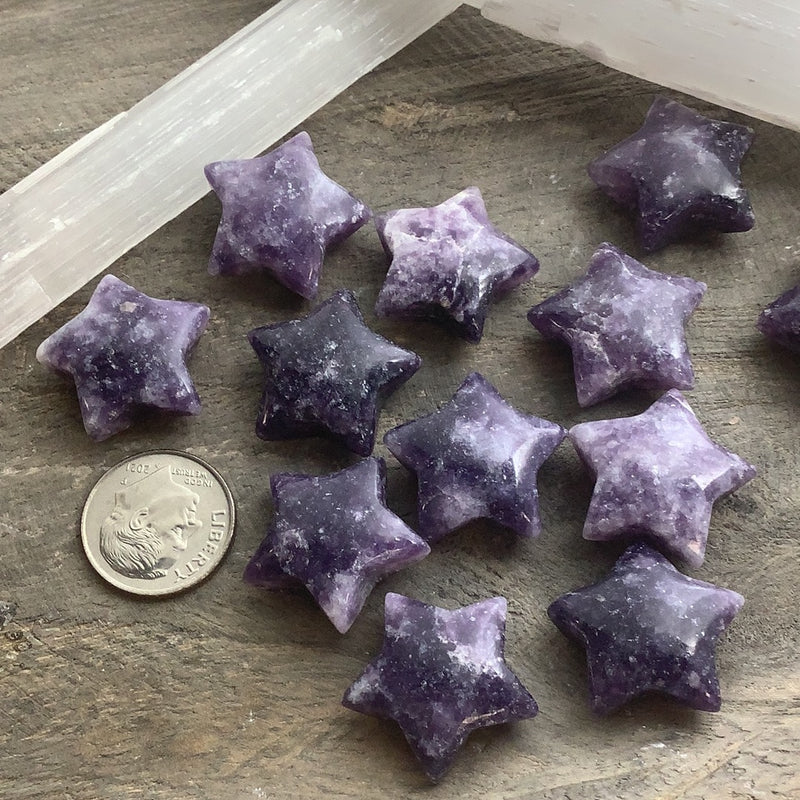Lepidolite Stones
