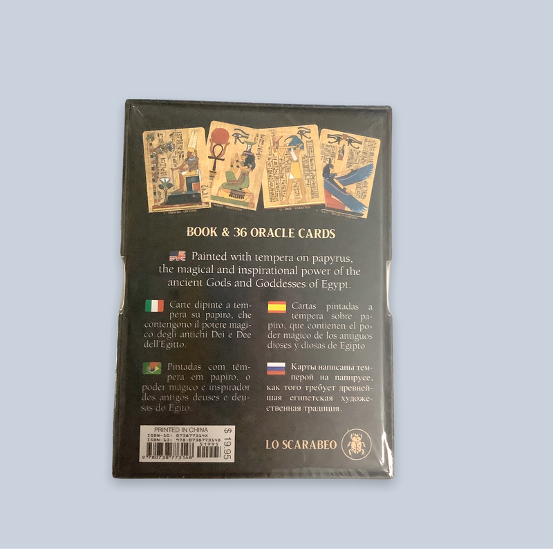 Egyptian Gods Oracle Cards