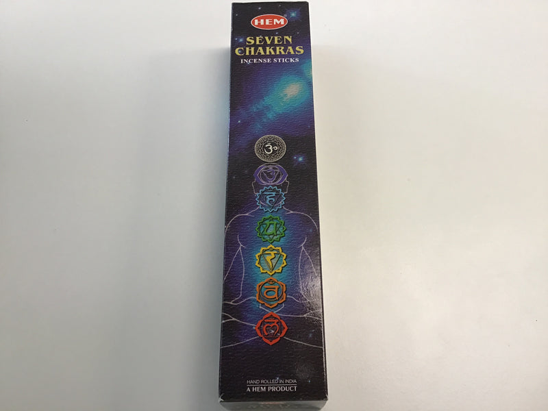 Hem Seven Chakras Incense