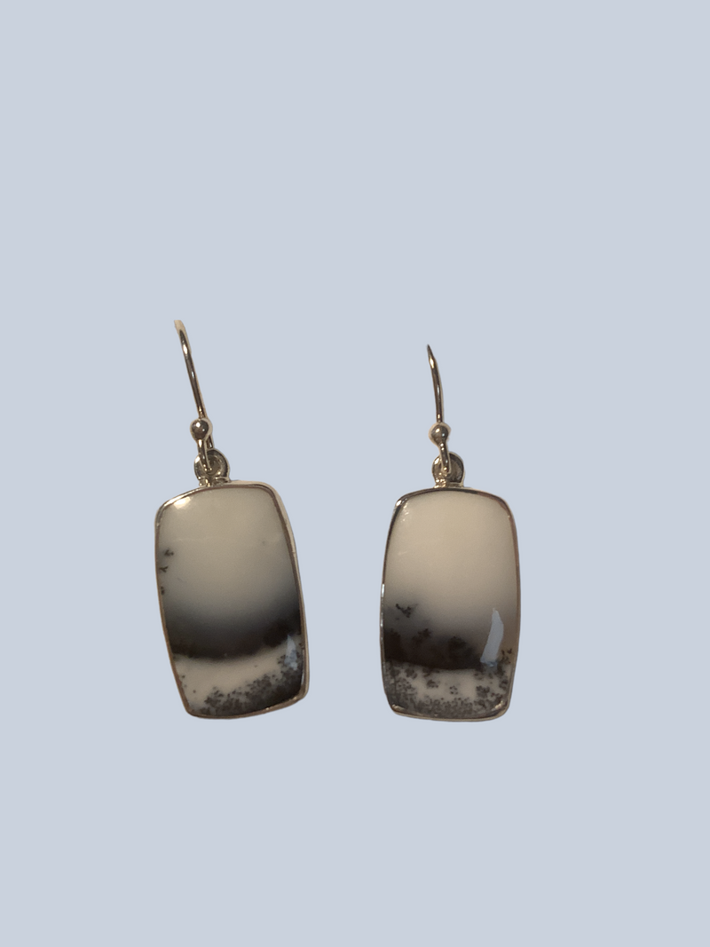 Dendritic Agate Sterling Silver Jewelry