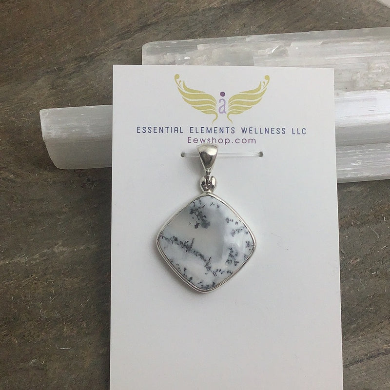 Dendritic Agate Sterling Silver Jewelry