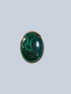 Malachite Sterling Silver Rings (Sizes 4-7)