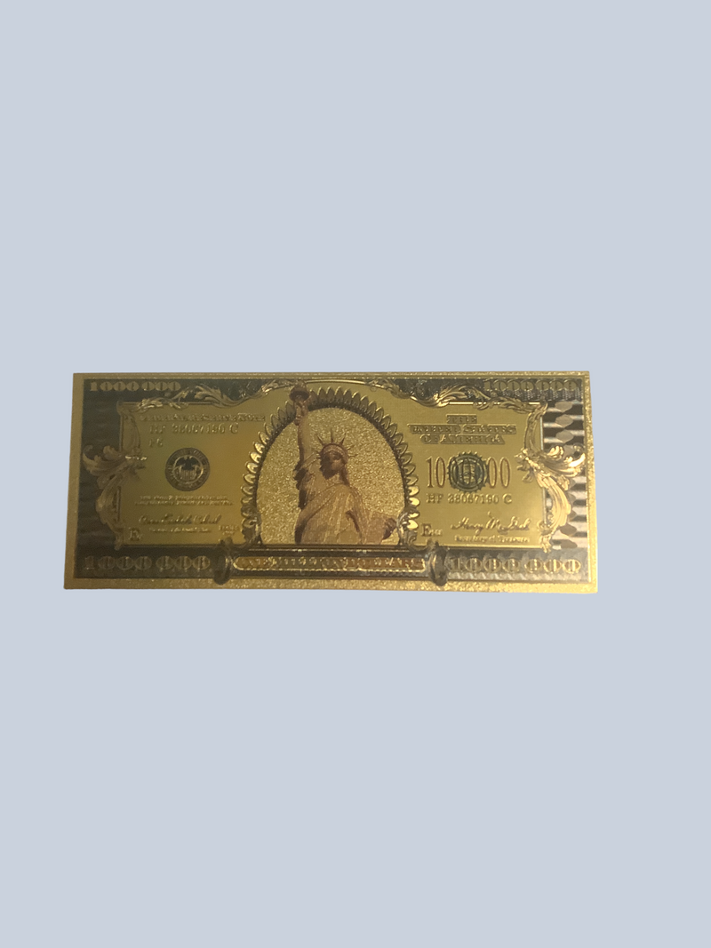 Gold Dollar Bill