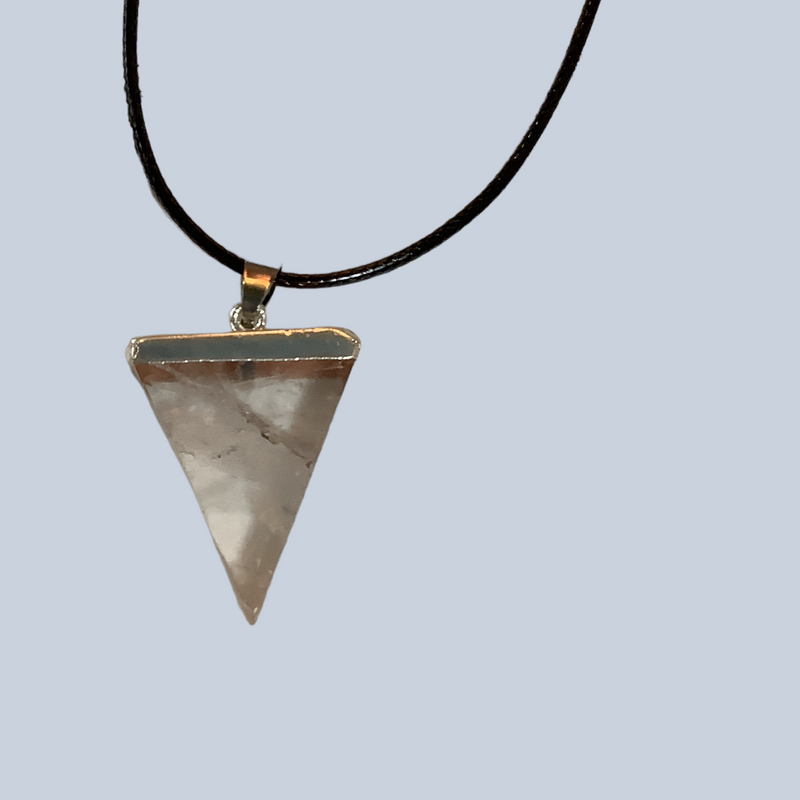 Triangle Crystal Pendant