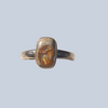 Fire Opal Sterling Silver Rings (Size 8-10)