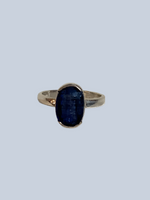 Blue Kyanite Sterling Silver Ring (sizes 4 -10)