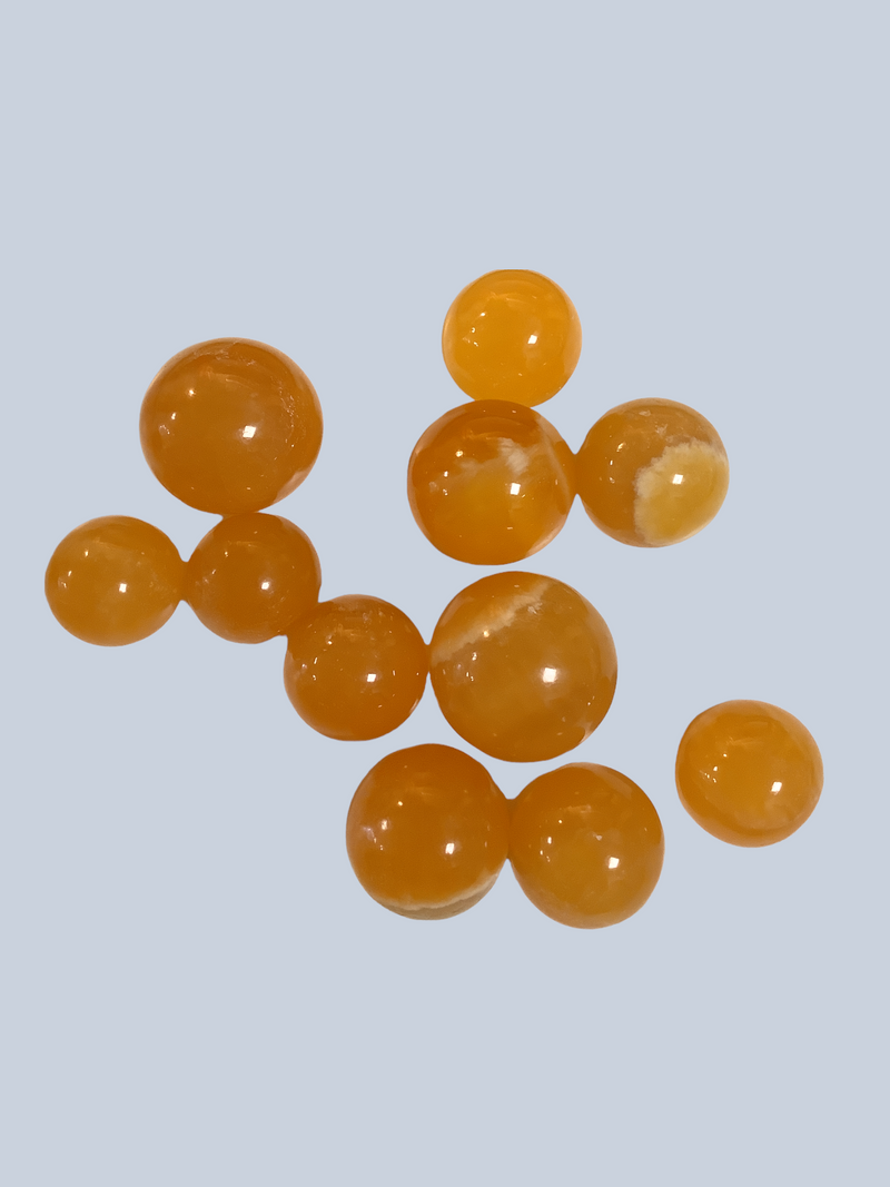 Orange Calcite Stones